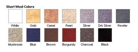 Choose from 13 luxurious colors